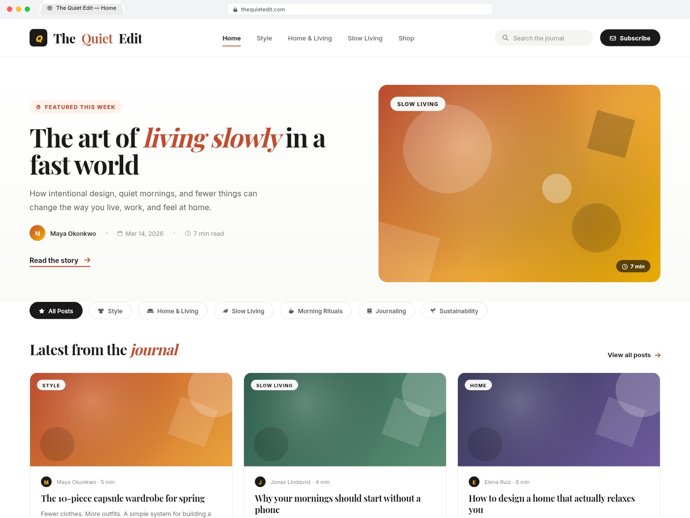 Affiliate content website portfolio by Solforeyx — SEO and affiliate marketing content site
