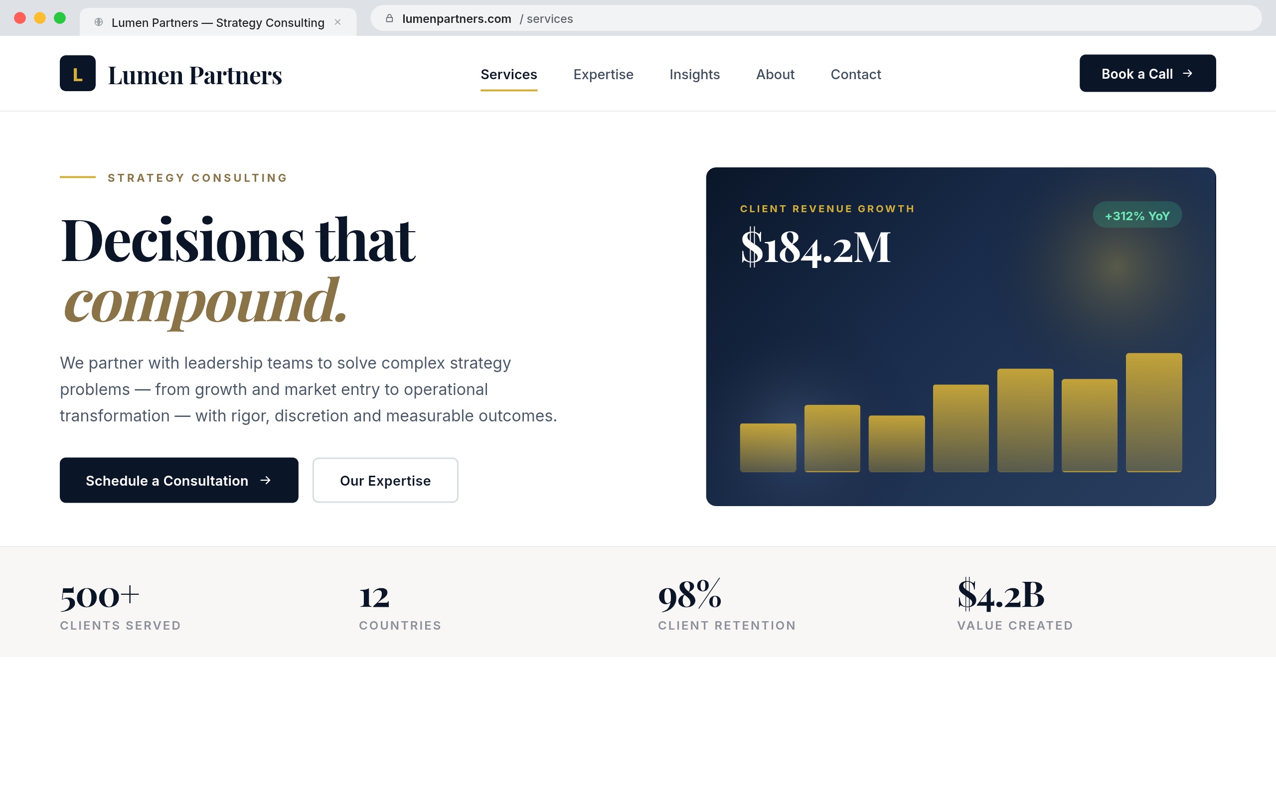 Corporate business website portfolio by Solforeyx — clean HTML, CSS and JavaScript build